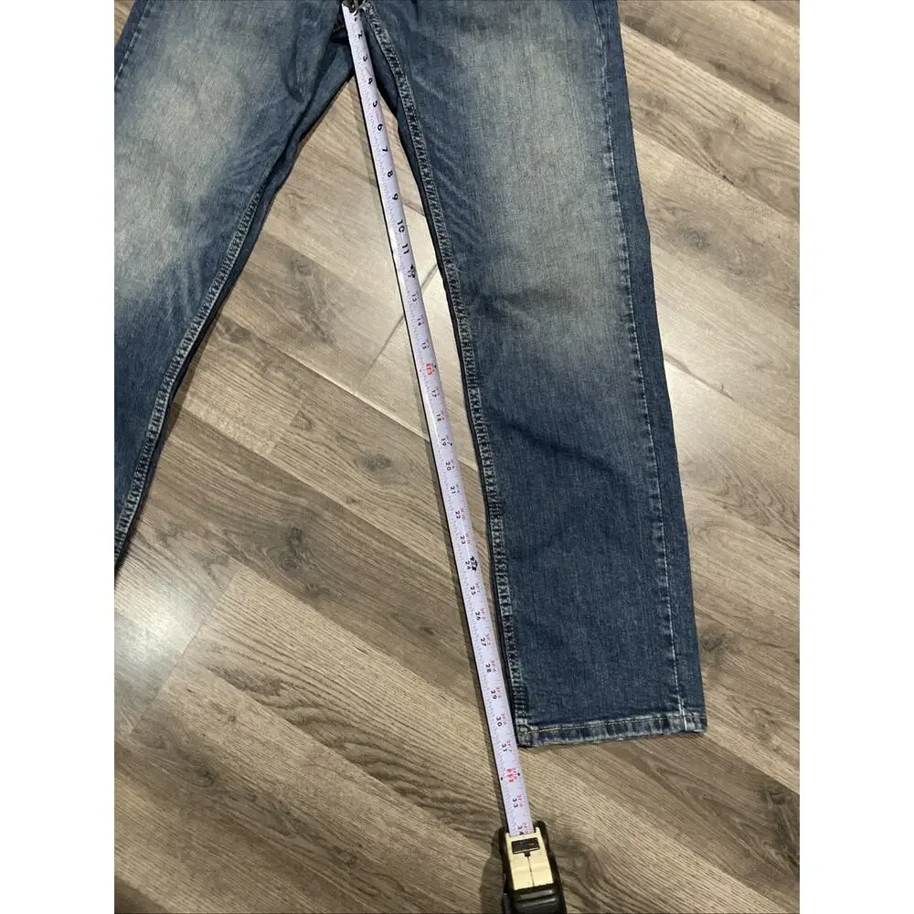 Levis 559 Jeans Mens 31x32 Blue Denim Cotton Faded Straight Workwear Adult